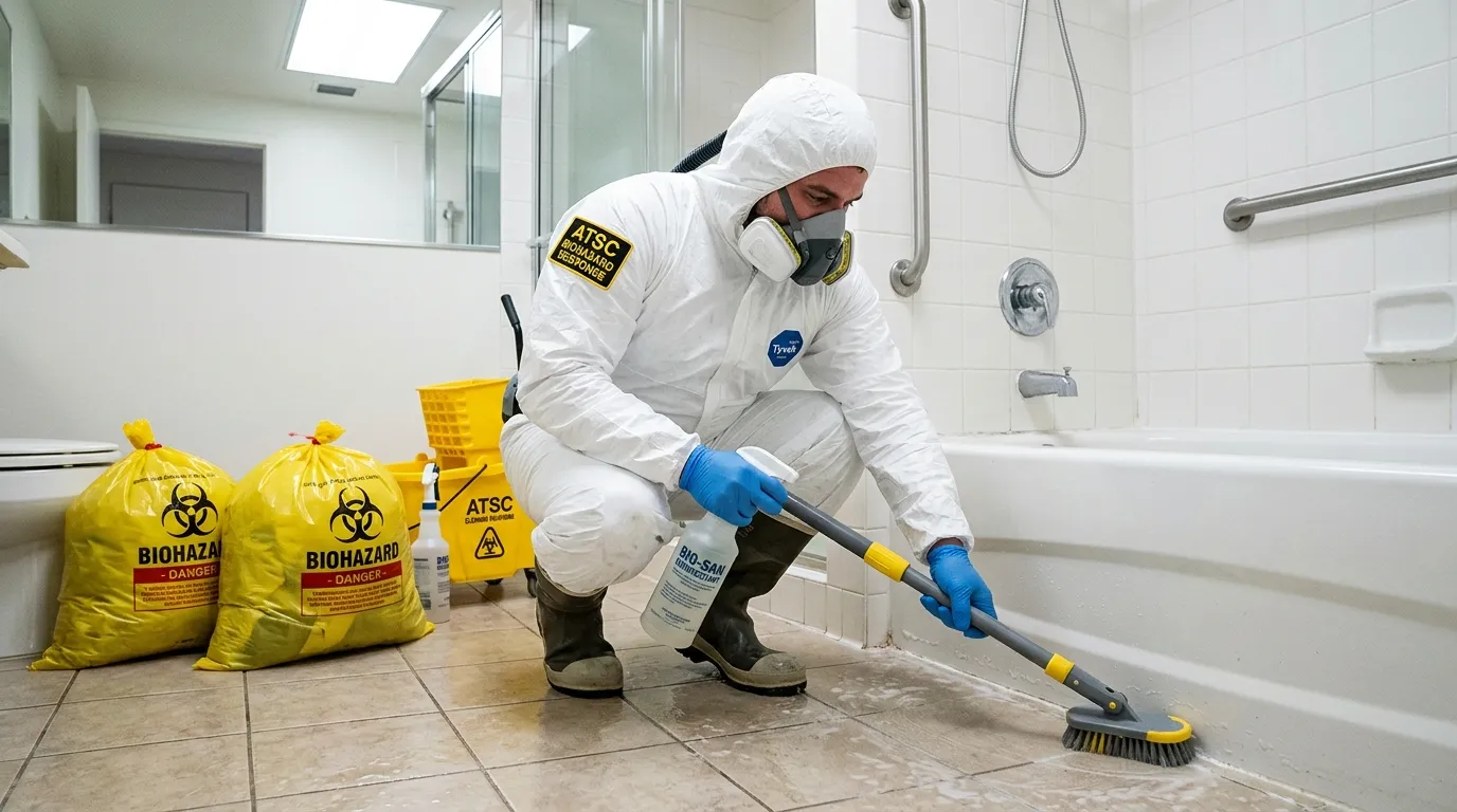 Decontamination equipment deployed for Blood Cleanup in Tifton